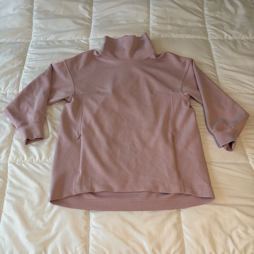 Lululemon Athletica Modal-Blend Turtleneck Tunic Pink